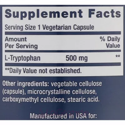 Life Extension L-Tryptophan   