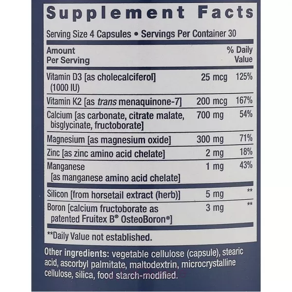 Life Extension Bone Restore With Vitamin K2 ������� ������� 