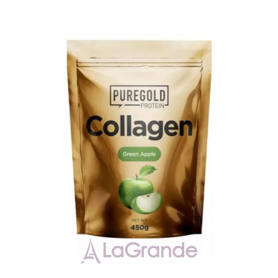 Pure Gold Protein Collagen Green Apple    