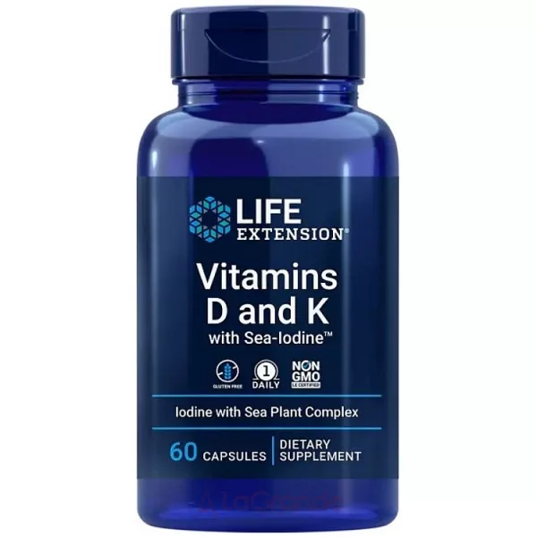 Life Extension Vitamins D and K with Sea-Iodine ³����� D � � � �������� �����