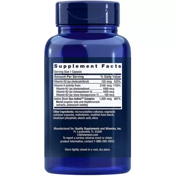 Life Extension Vitamins D and K with Sea-Iodine ³����� D � � � �������� �����