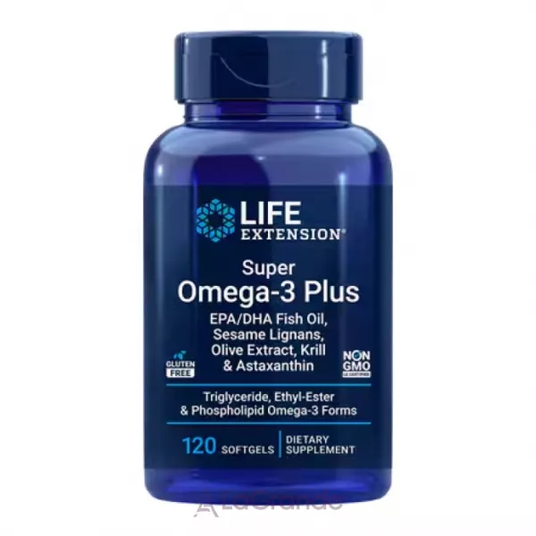 Life Extension Super Omega-3 Plus ������� ������� 