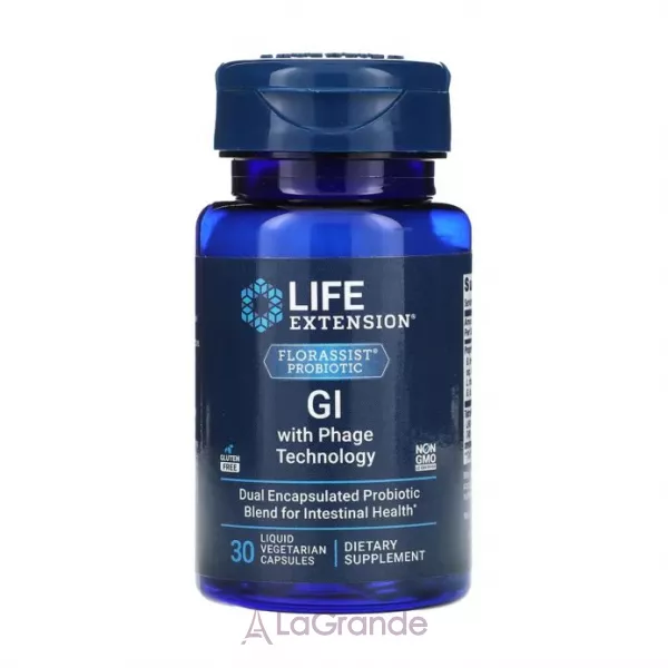 Life Extension FLORASSIST GI with Phage Technology ������� ������� ��� ��� � ������� �������㳺�