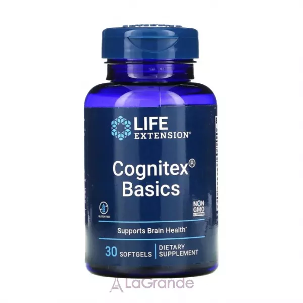 Life Extension Cognitex Basics ������� ������� ��� �������� ������'� �����