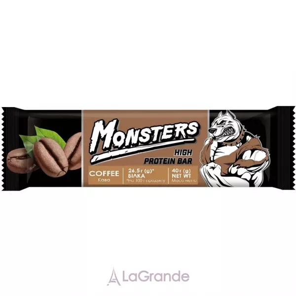 Monsters Protein Bar Coffee ����������� �������� 