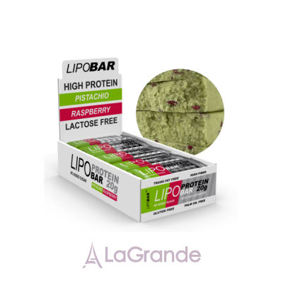 Lipobar Pistachio-Raspberry   