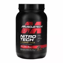 MuscleTech Nitro Tech 100% Whey Gold Double Rich Chocolate ������������ ������� "������� �������"