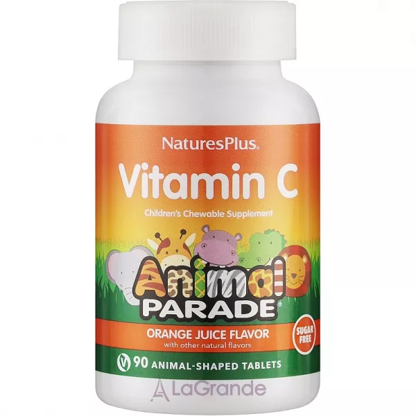 NaturesPlus Animal Parade Sugarfree Vitamin C Chewable ��������� ����� � ��� ����, ��� �����