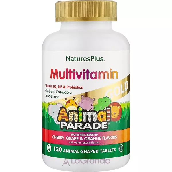 NaturesPlus Animal Parade Gold Multivitamin Children�s Chewables ������������ ��� ����, ��� �����