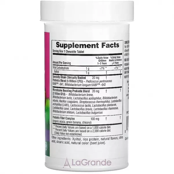 NaturesPlus Animal Parade Children�s Probiotic Mixed Berry Flawor ������� ������� ��� ���� 