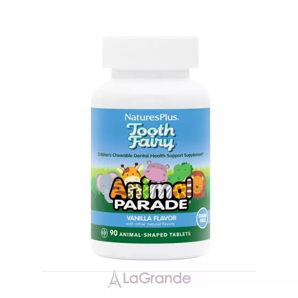 NaturesPlus Animal Parade Tooth Fairy Chewable ������ �������� �������� �������� ��� ������'� ����