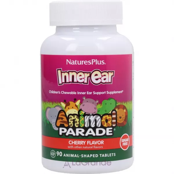 NaturesPlus Animal Parade Inner Ear Support Chewable �������� ��� �������� ����������� ����
