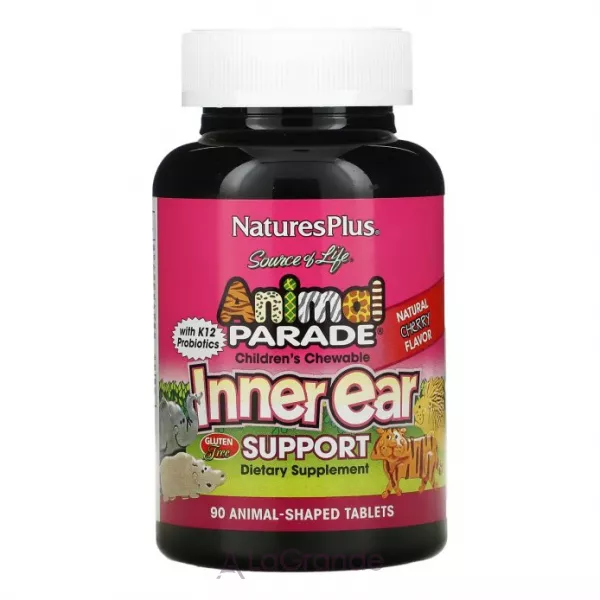 NaturesPlus Animal Parade Inner Ear Support Chewable �������� ��� �������� ����������� ����