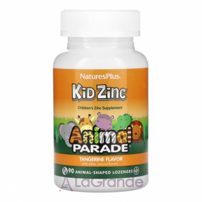 NaturesPlus Animal Parade Kid Zinc Lozenges     