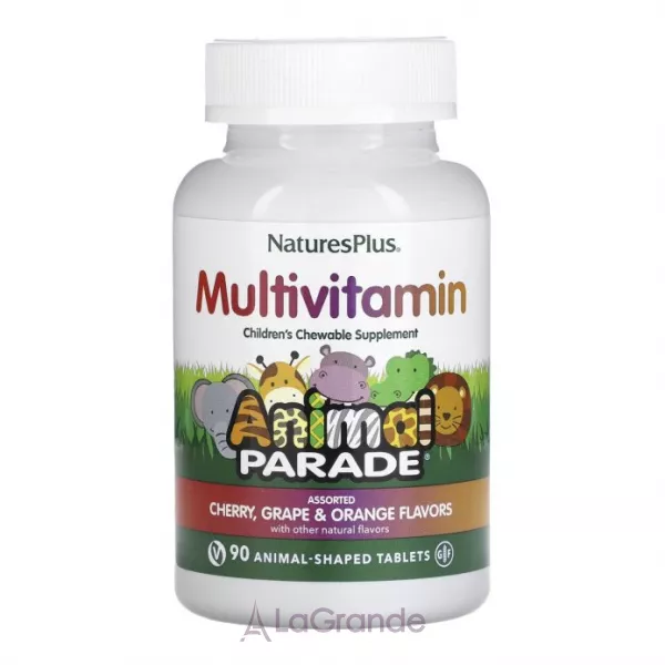 NaturesPlus Animal Parade Multivitamin Children�s Chewables ������������ ��� ����