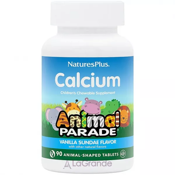 NaturesPlus Animal Parade Calcium Children�s Chewables ������ �������� �������� 