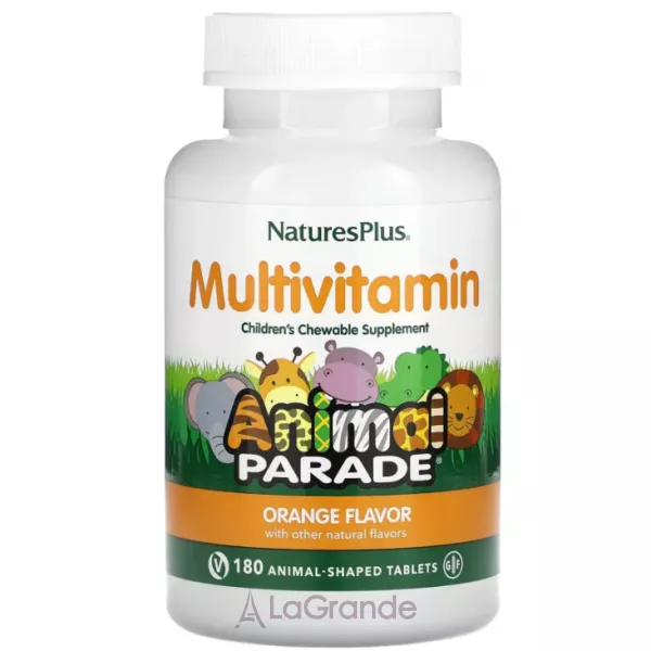 NaturesPlus Animal Parade Multivitamin Children�s Chewables Orange ������������ ��� ���� � ������ ���������