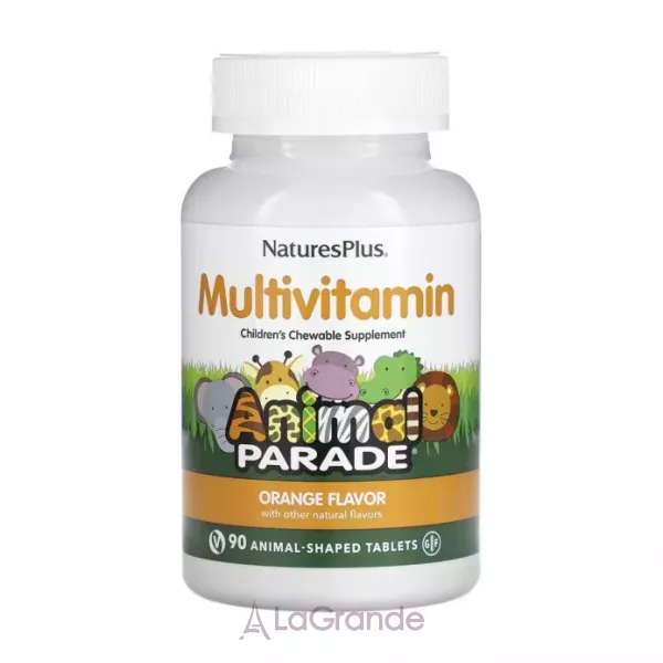 NaturesPlus Animal Parade Multivitamin Children�s Chewables Orange ������������ ��� ���� � ������ ���������