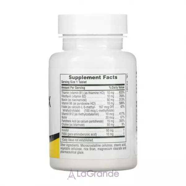 NaturesPlus B-Complex with Rice Bran �������� ³������ ����� B � �������� ��������