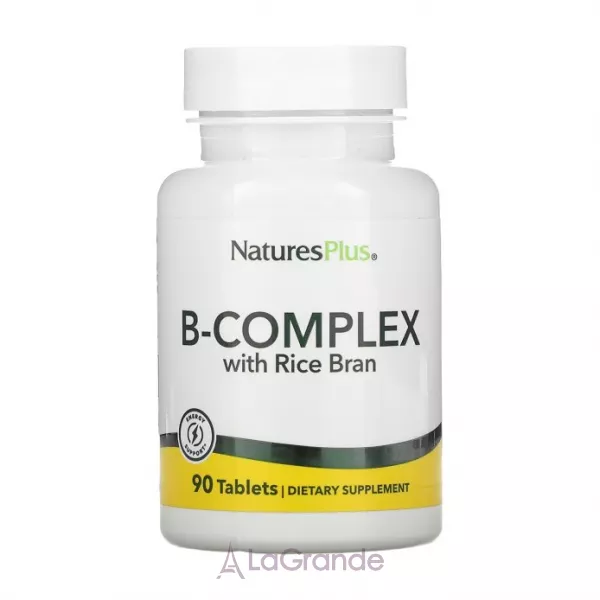 NaturesPlus B-Complex with Rice Bran �������� ³������ ����� B � �������� ��������