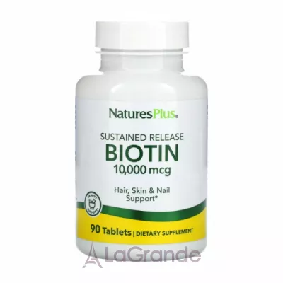 NaturesPlus Biotin 10000 mcg   