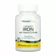 NaturesPlus Iron 27 mg with Vitamin C & Herbs     C  