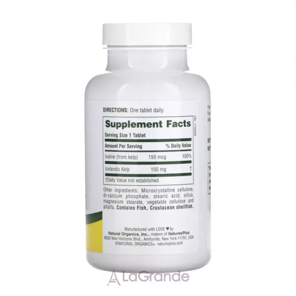 NaturesPlus Kelp ���������� ����� ���������