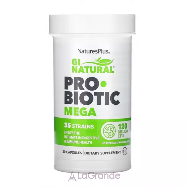 NaturesPlus Gi Natural Probiotic Mega ��������� ��� ���������