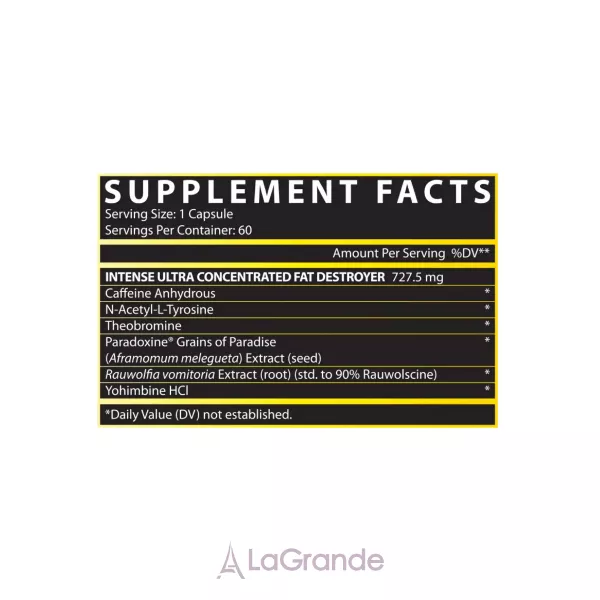 Nutrex Research Lipo-6  Black Intense ���������� ���������� ���������� ����