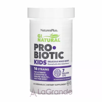 NaturesPlus Gi Natural Probiotic Kids   