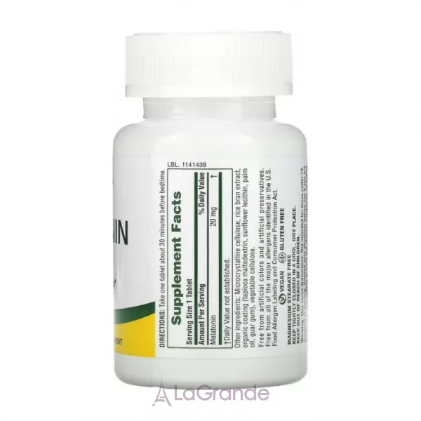NaturesPlus Melatonin 20mg ������� ������� 