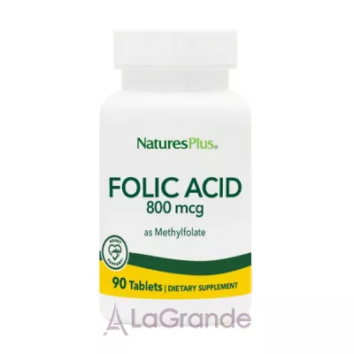 NaturesPlus Folic Acid 800mcg   