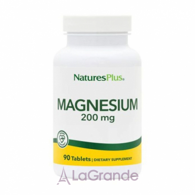 NaturesPlus Magnesium 200mg   