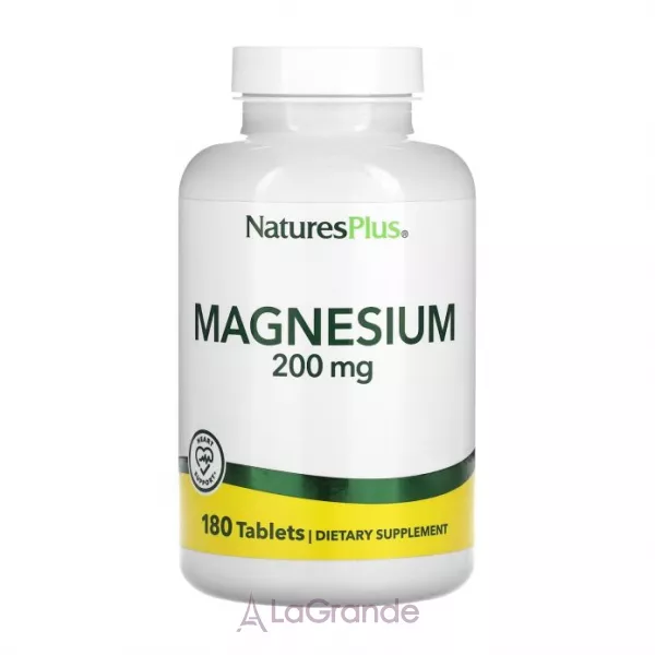 NaturesPlus Magnesium 200mg ������� ������� 