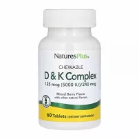 NaturesPlus VIT D & K Complex 125mcg 5000 IU/ 240 mcg �������� ��������� D � K