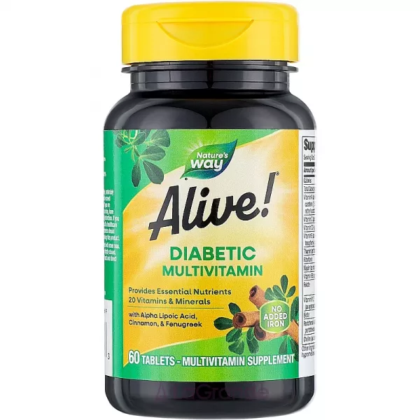 Nature's Way Alive! Diabetic Multivitamin ������������ ��� ��������