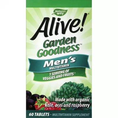 Nature's Way Alive Garden Goodness Men's Multivitamin   