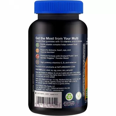 Natures Way Alive! Men Premium Gummies Multivitamin ³  