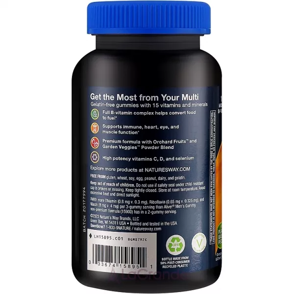Nature�s Way Alive! Men Premium Gummies Multivitamin �������� ��� ������
