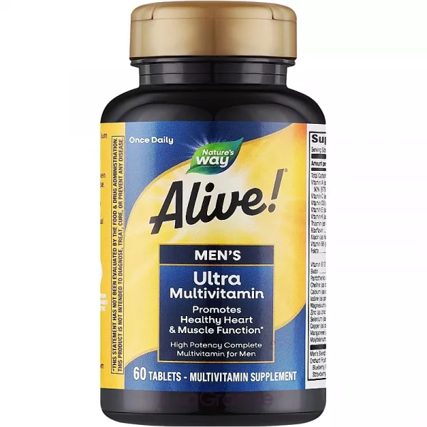 Nature�s Way Alive! Men�s Ultra Complete Multivitamin ������������ ��� �������