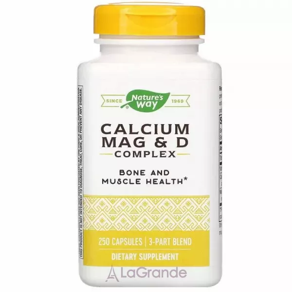 Nature�s Way Calcium Mag & D Complex �������� �������, ������ �� ������ D