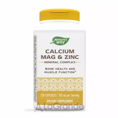 Nature's Way Calcium Mag & Zinc Mineral Complex   