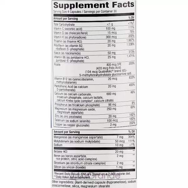 Nature's Way OsteoPrime Bone Health �������� ��� ���������� ������
