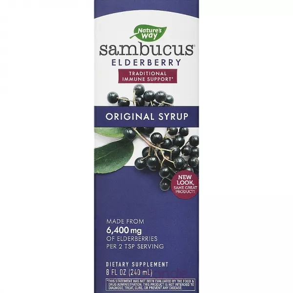 Nature's Way Sambucus Standardized Elderberry Original Syrup ����� � ������ �������