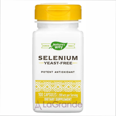 Natures Way Selenium Yeast Free   