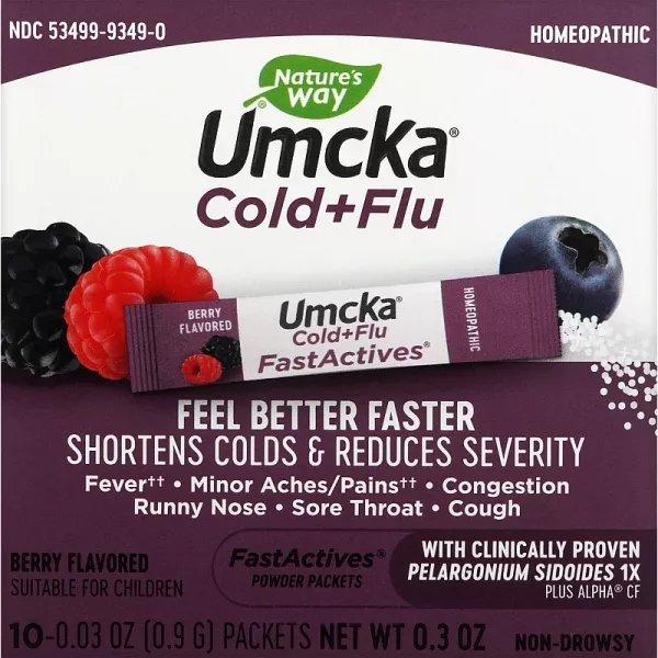 Nature�s Way Umcka Cold+Flu Relief Berry Flavor �������� ������ �������� 