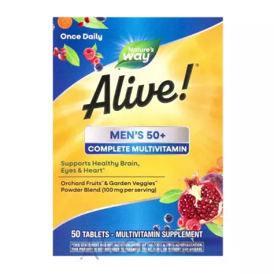 Nature's Way Men's 50+ Complete Multivitamin   