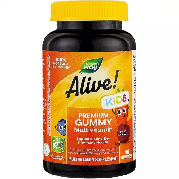 Nature�s Way Alive! Kids Premium Multivitamin Gummy ����������� �������������� ��� ����� 