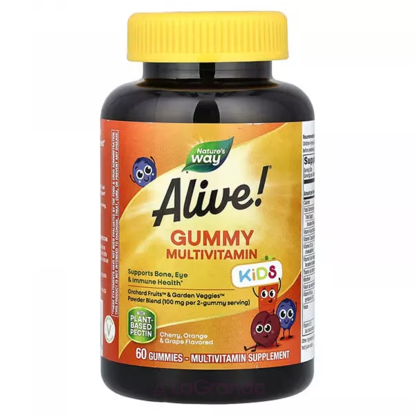 Nature�s Way Alive! Kids Premium Multivitamin Gummy ����������� �������������� ��� ����� 