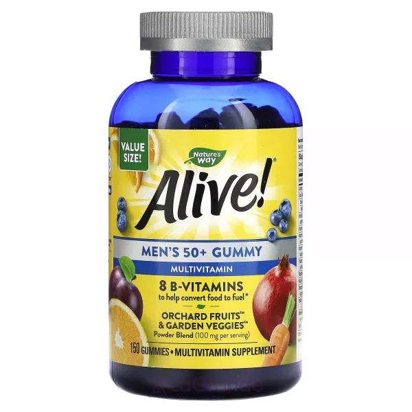 Nature's Way Alive! Men's 50+ Multi Gummy ������� ������� 